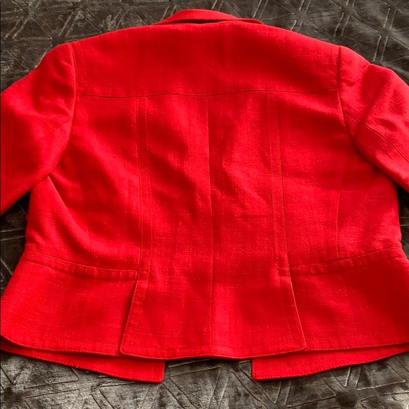 Beautiful Red Blazer - Picture 5 of 5